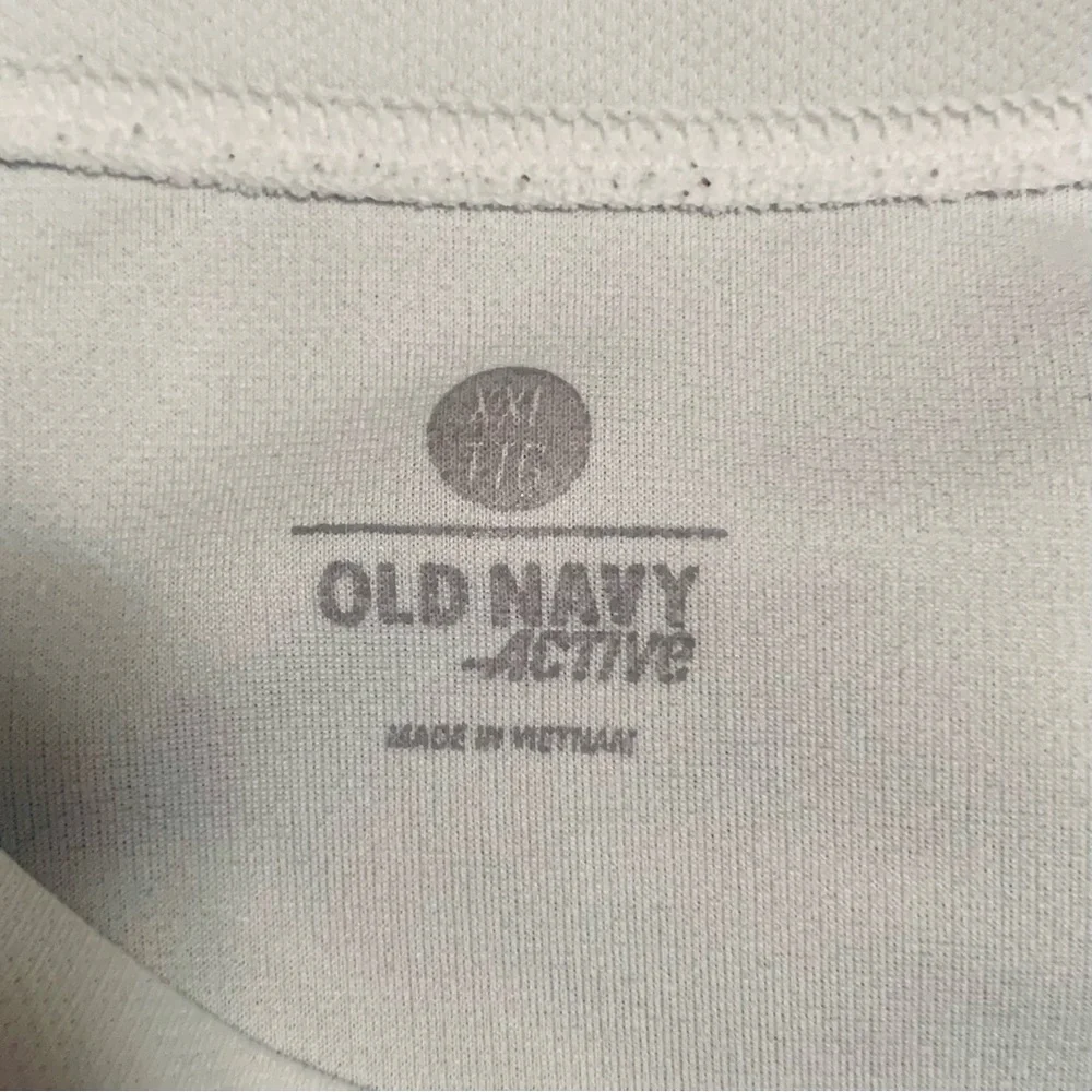 Set of 5 White Active Crew Neck Old Navy T-Shirts a Bundle Lot XXL - Picture 4 of 9